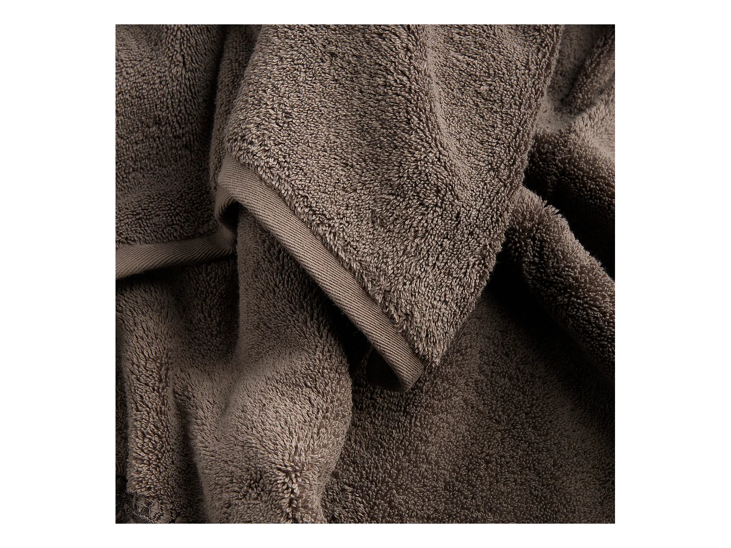 Handtuch Destello Dunkelbraun 100x140