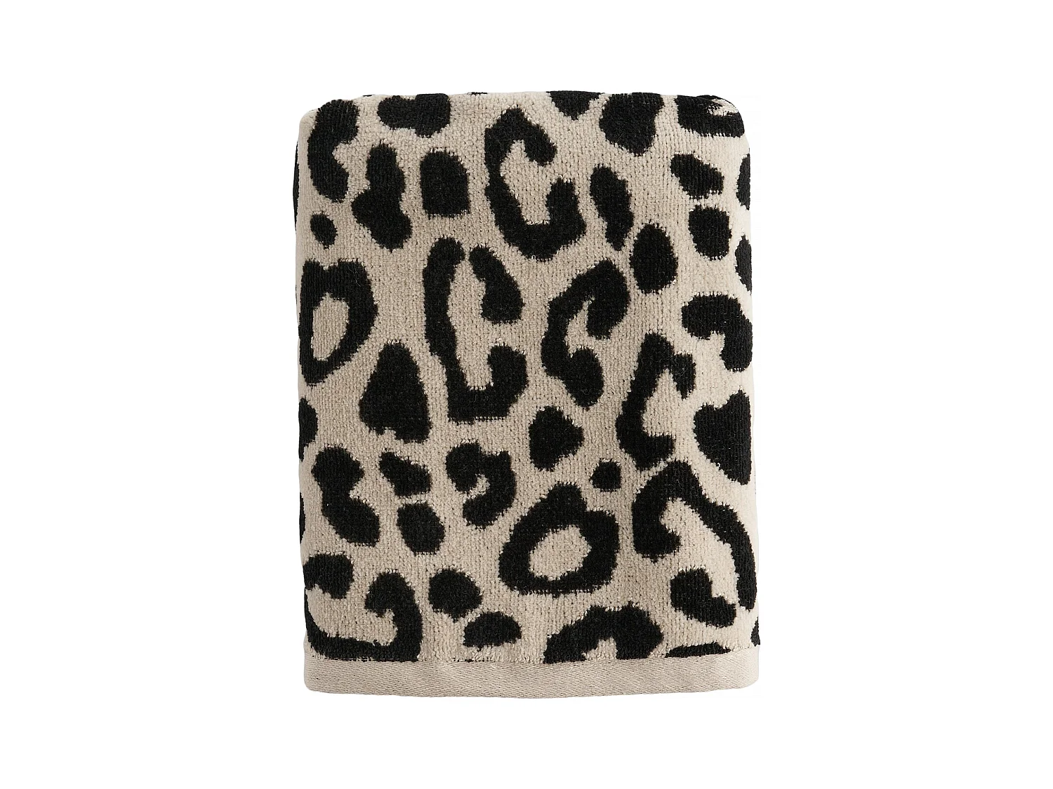Badetuch Panther mittleres Beige 50x90