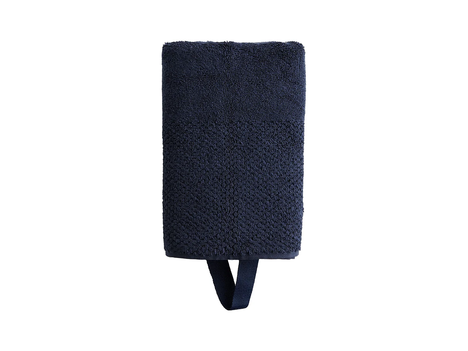 Serviette De Bain Strippo Bleu Foncé 50 x 90