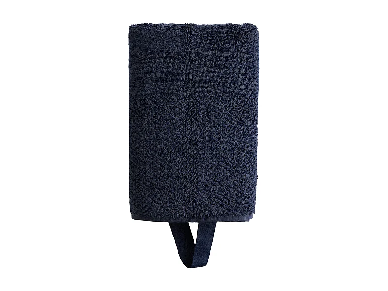 Badetuch Strippo Dunkelblau 50x90