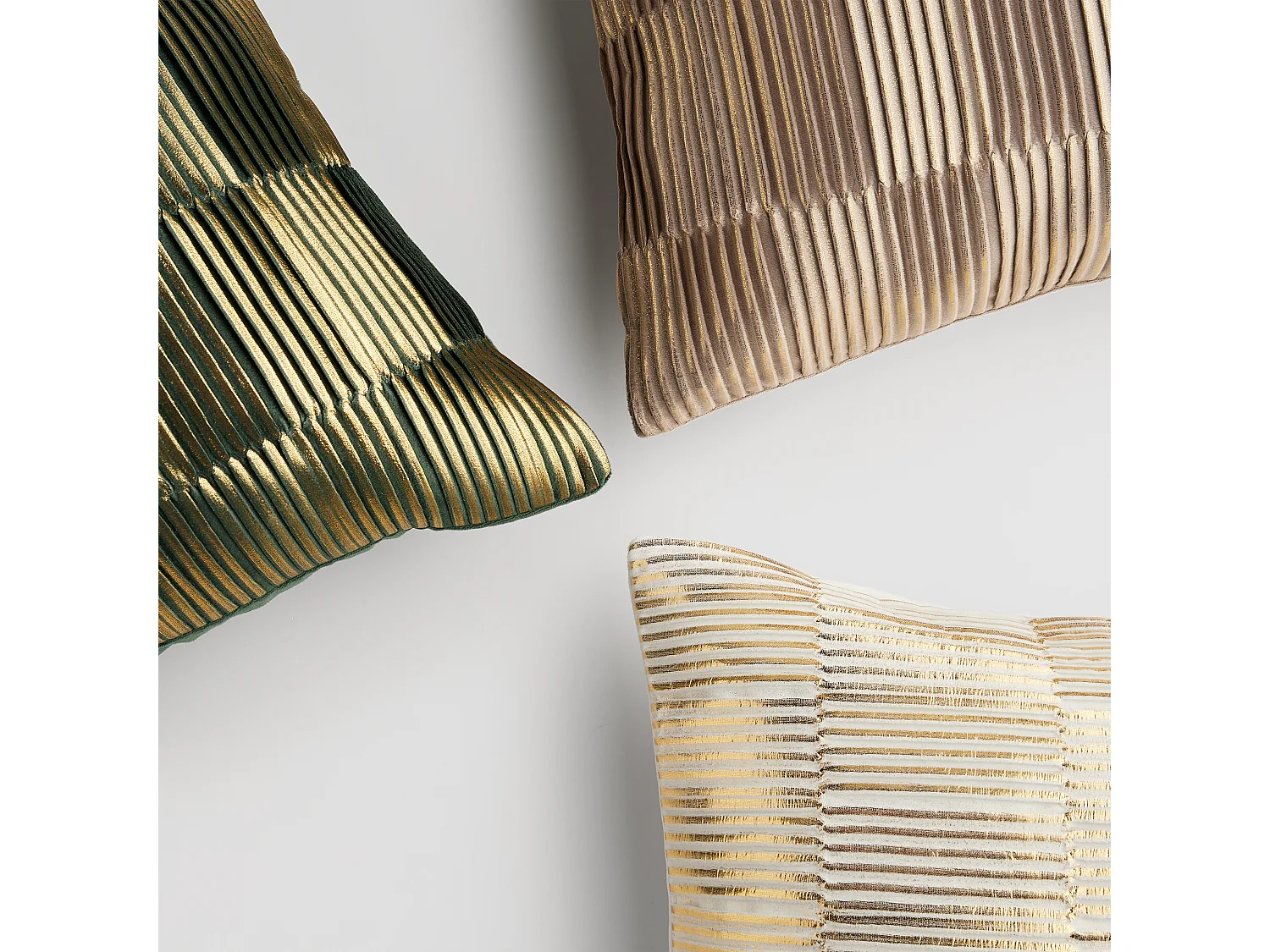 Kissenbezug Edson Dunkelgrün 45x45cm