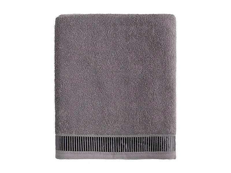 Badetuch Alicanty Dunkelgrau 100x150