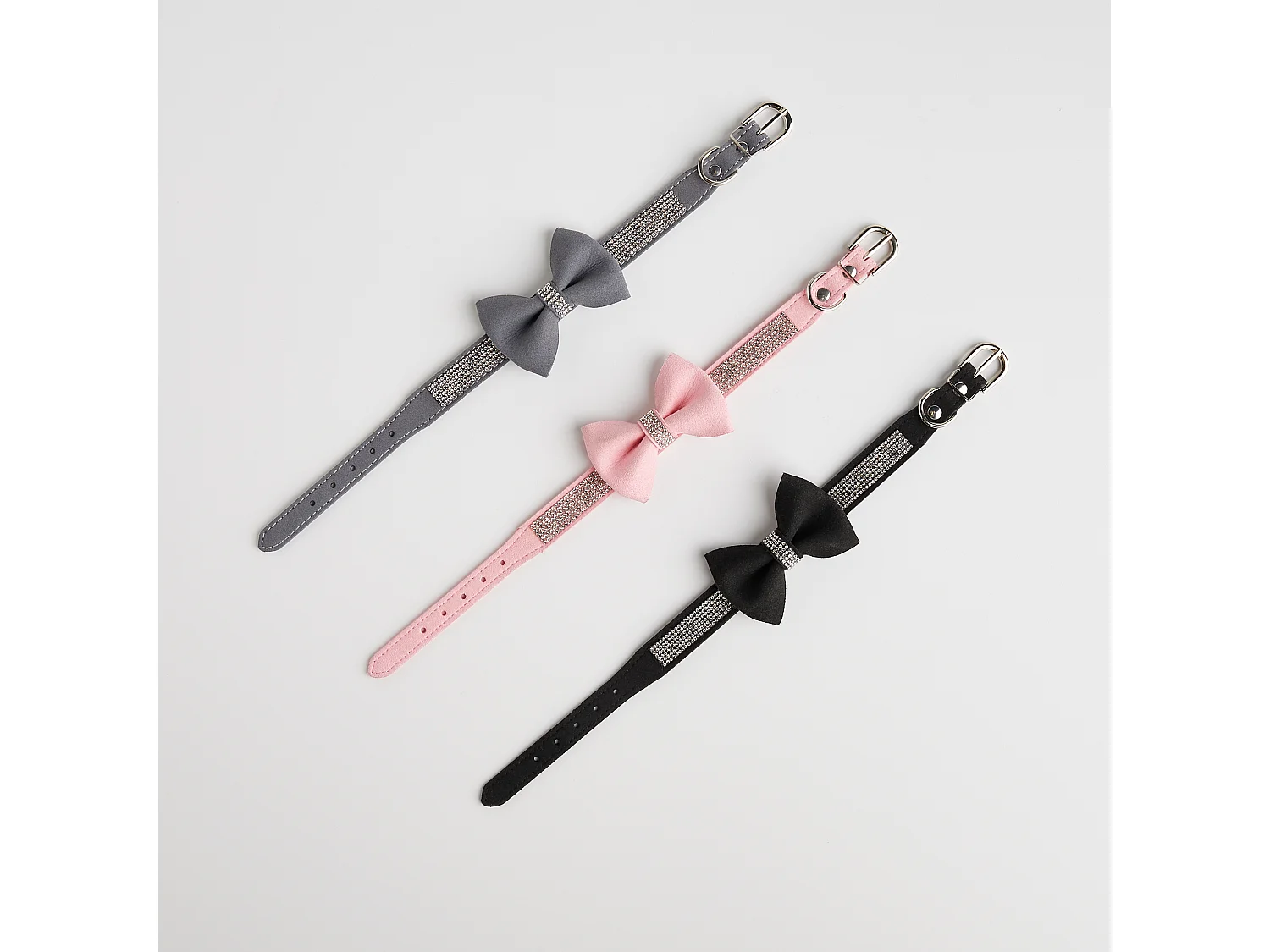 ANIMAL COLLAR Astri, 2 x 29 cm, Polyester, Metall