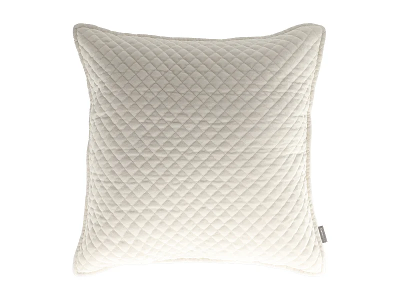 Dekorativer Kissenbezug Plums, 45x45 cm, Ecru