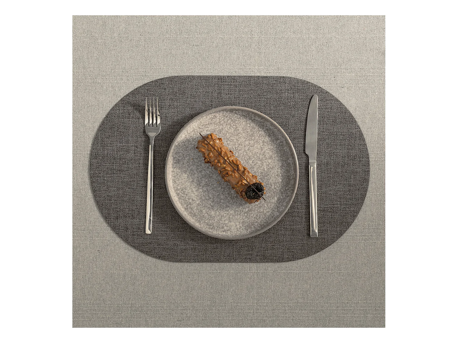 Set de table Laban gris moyen 45 x 30