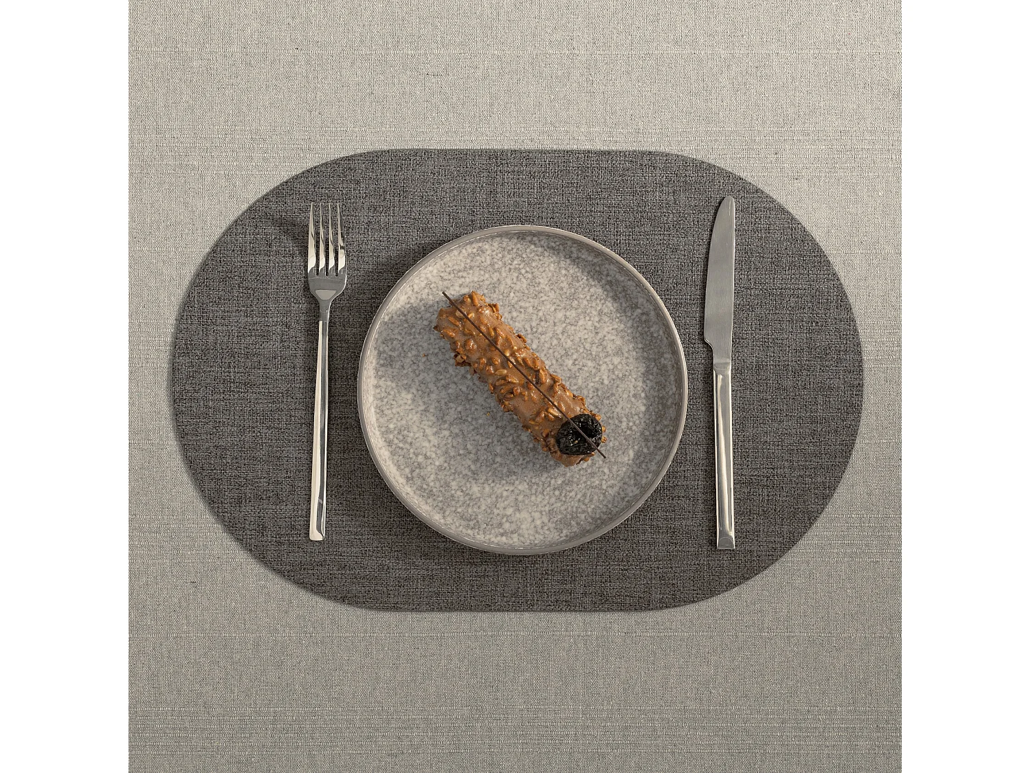 Set de table Laban gris moyen 45 x 30