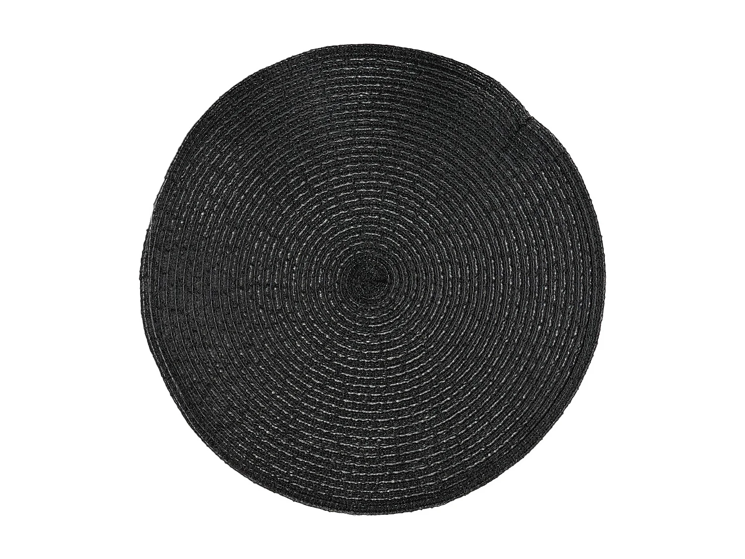 Ensemble De Sous-Verres Décoratifs Glitter Noir Moyen 38 (4 Pièces)