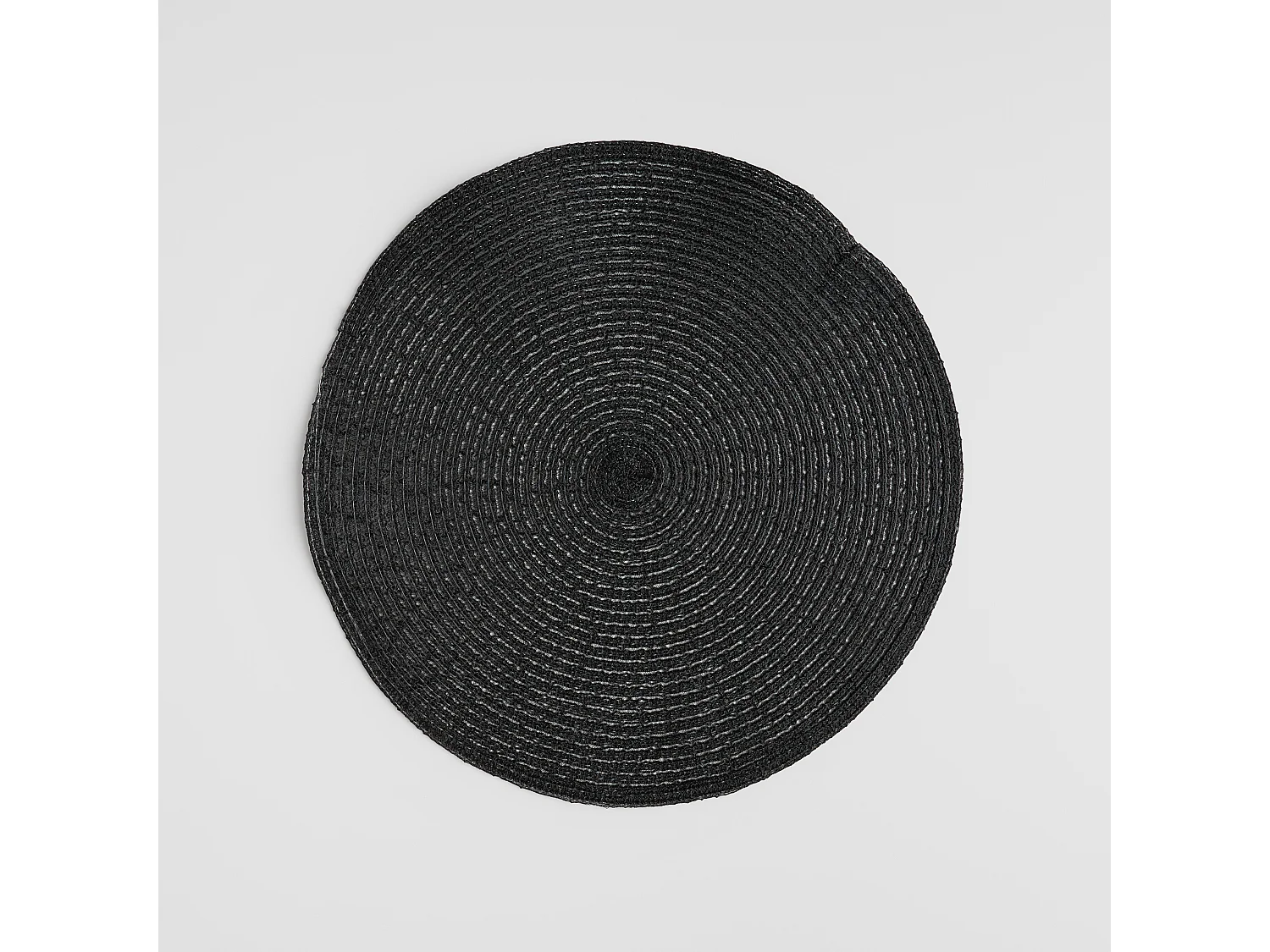 Ensemble De Sous-Verres Décoratifs Glitter Noir Moyen 38 (4 Pièces)