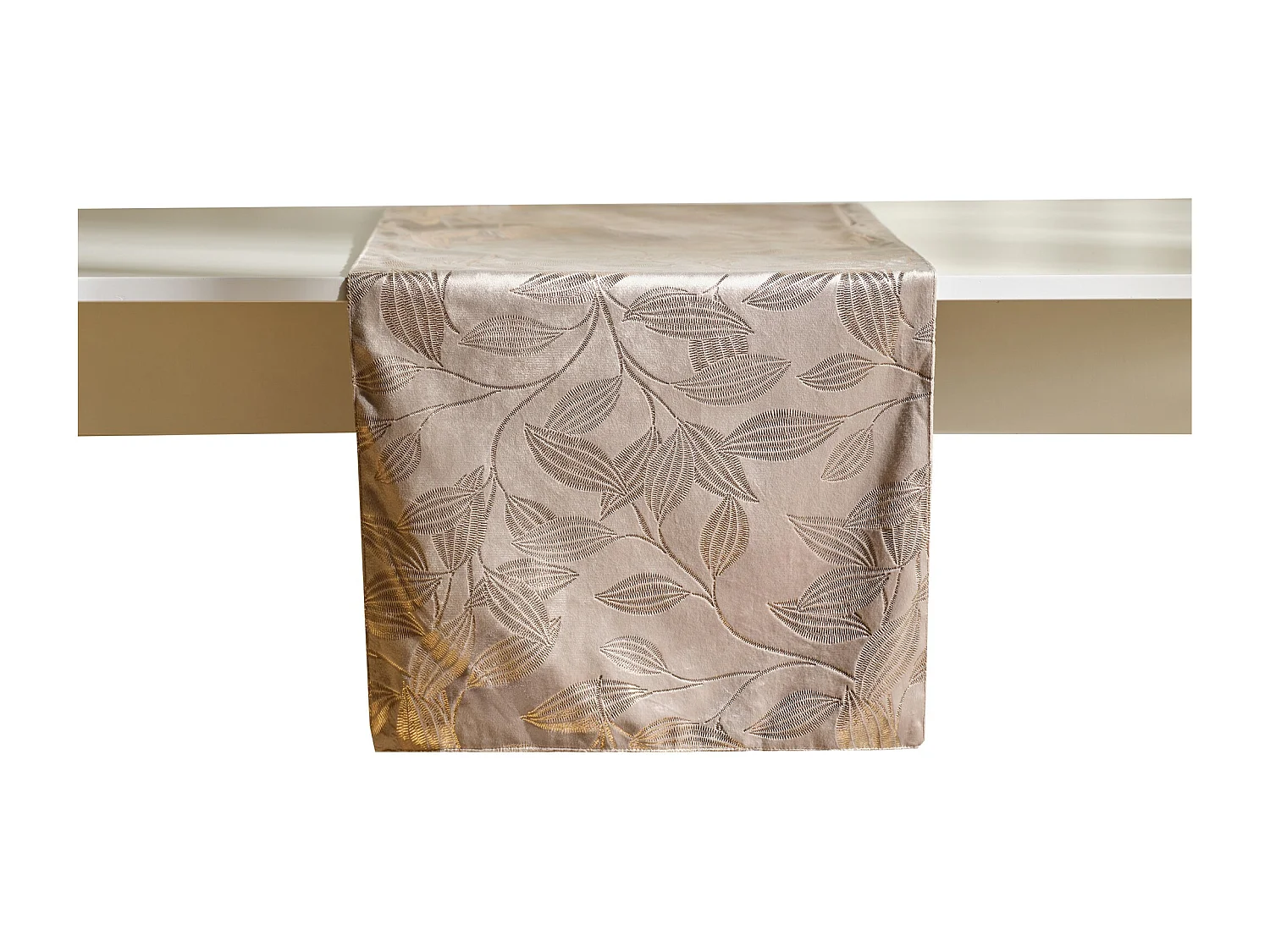 Tischläufer Blomstela Mittelbraun 40x180