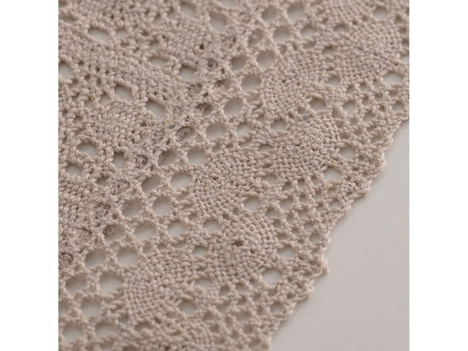 Serviette Folkelips beige moyen 80 x 80