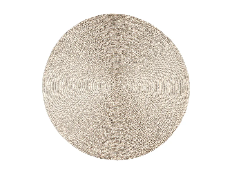 Ensemble De Sous-Verres Décoratifs Glitter Or Moyen 4 pièces