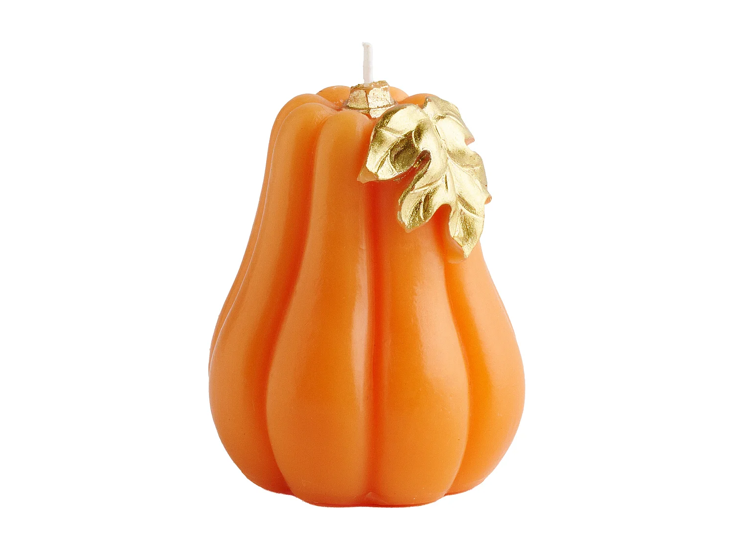 Kerze Pumpleafo Helles Orange 8x6.5