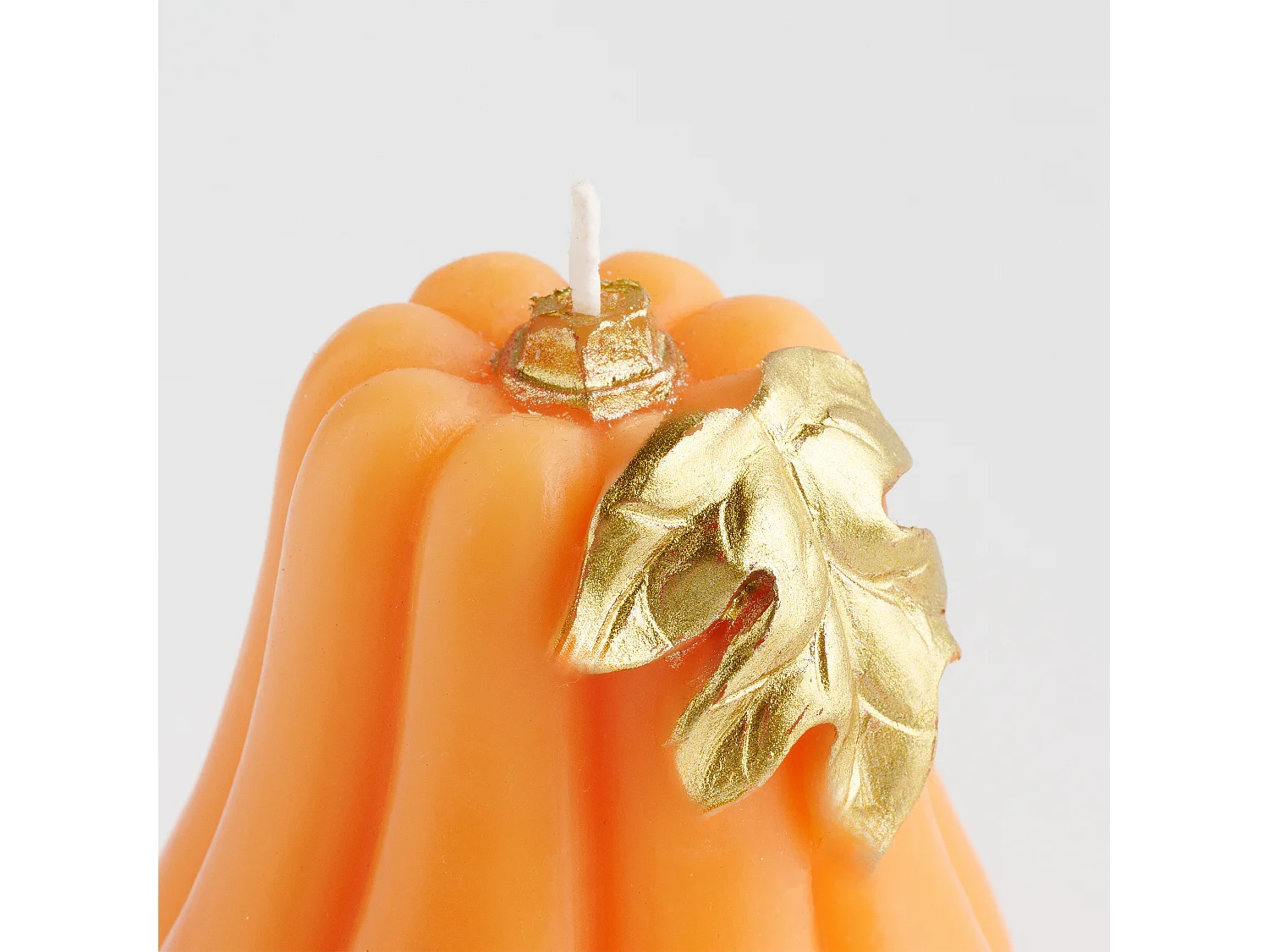 Kerze Pumpleafo Helles Orange 8x6.5