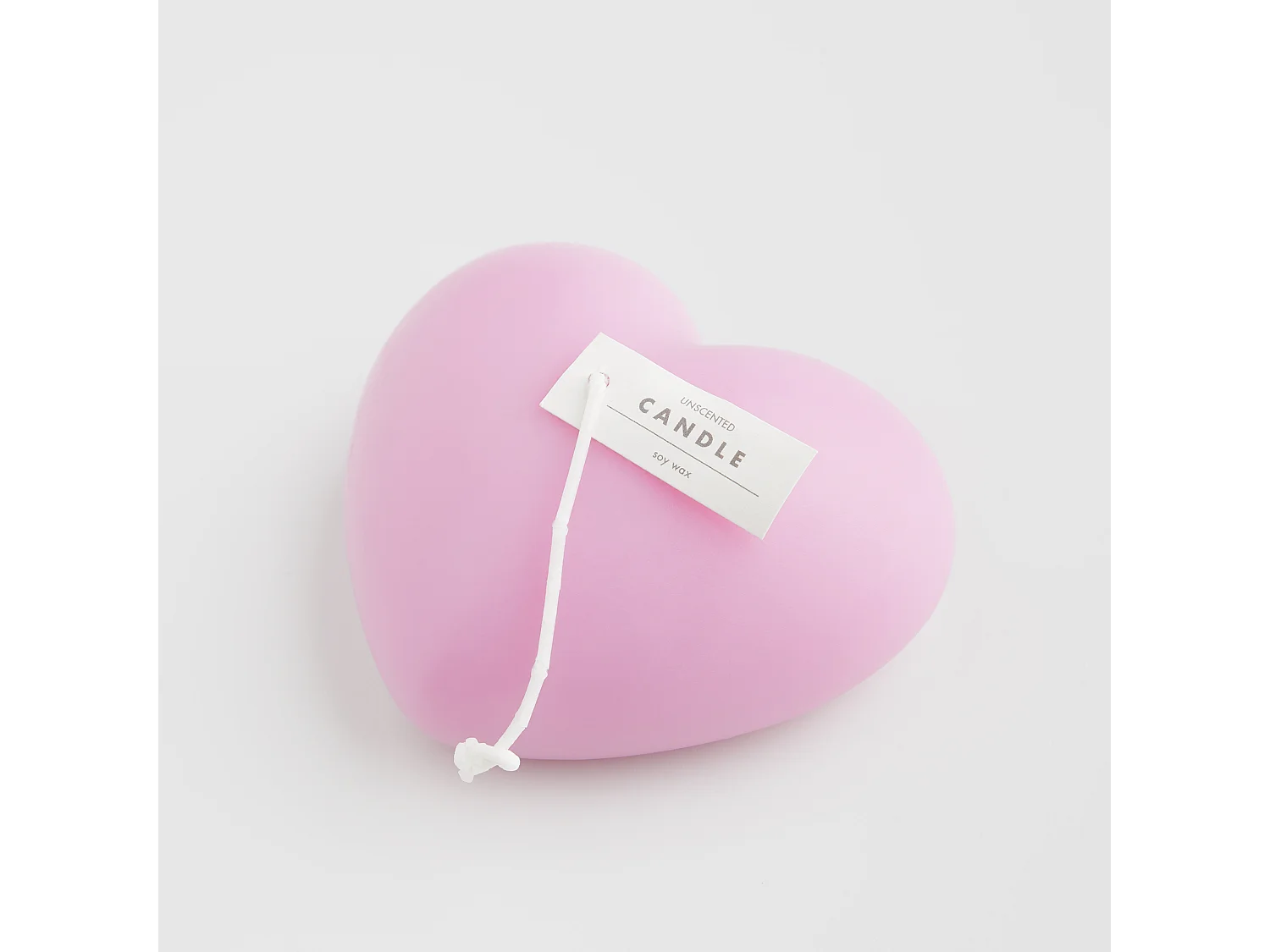 Kerze Corazone Dunkelrosa 4.5 x 10 x 8.5