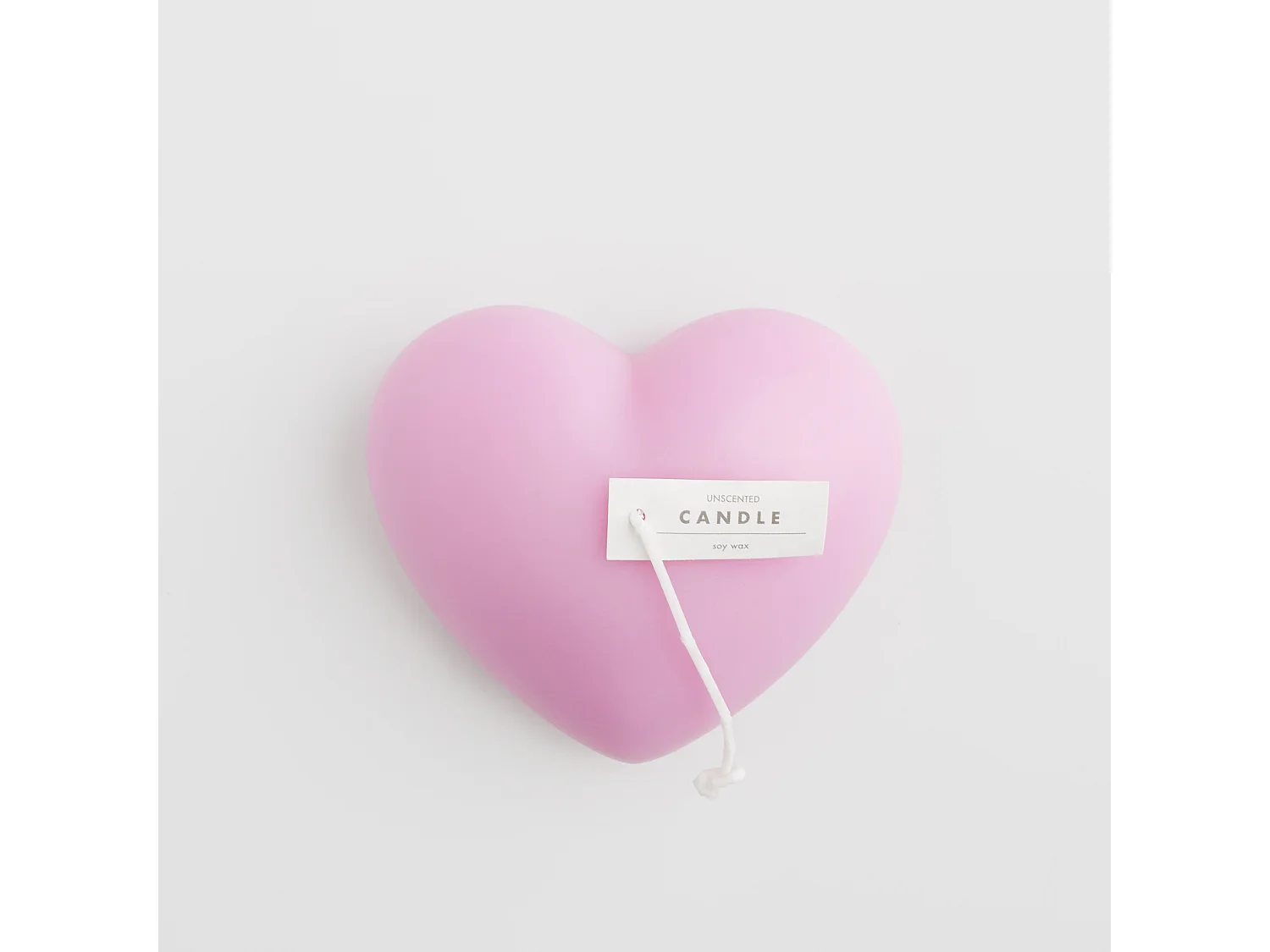 Kerze Corazone Dunkelrosa 4.5 x 10 x 8.5