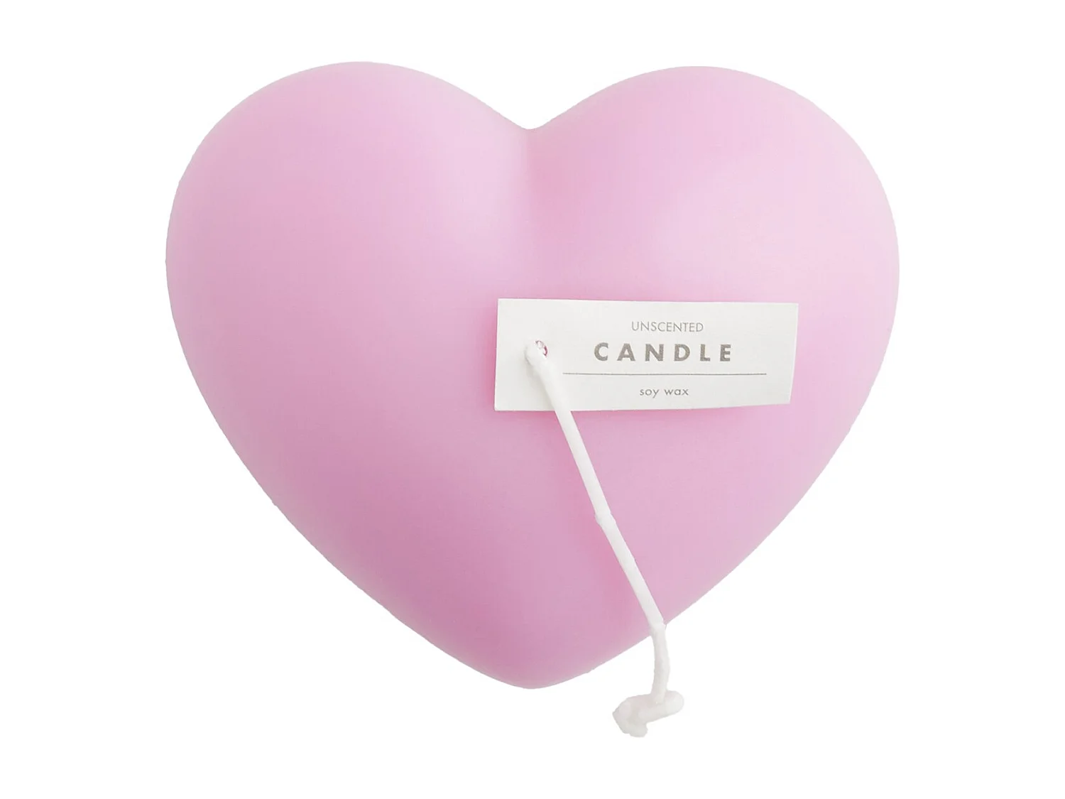 Kerze Corazone Dunkelrosa 4.5 x 10 x 8.5