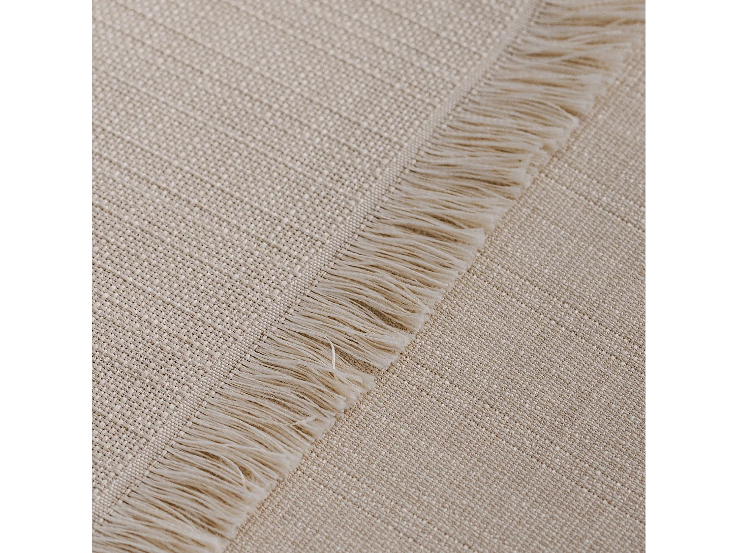 Nappe Arata Beige Moyen 145x300 cm