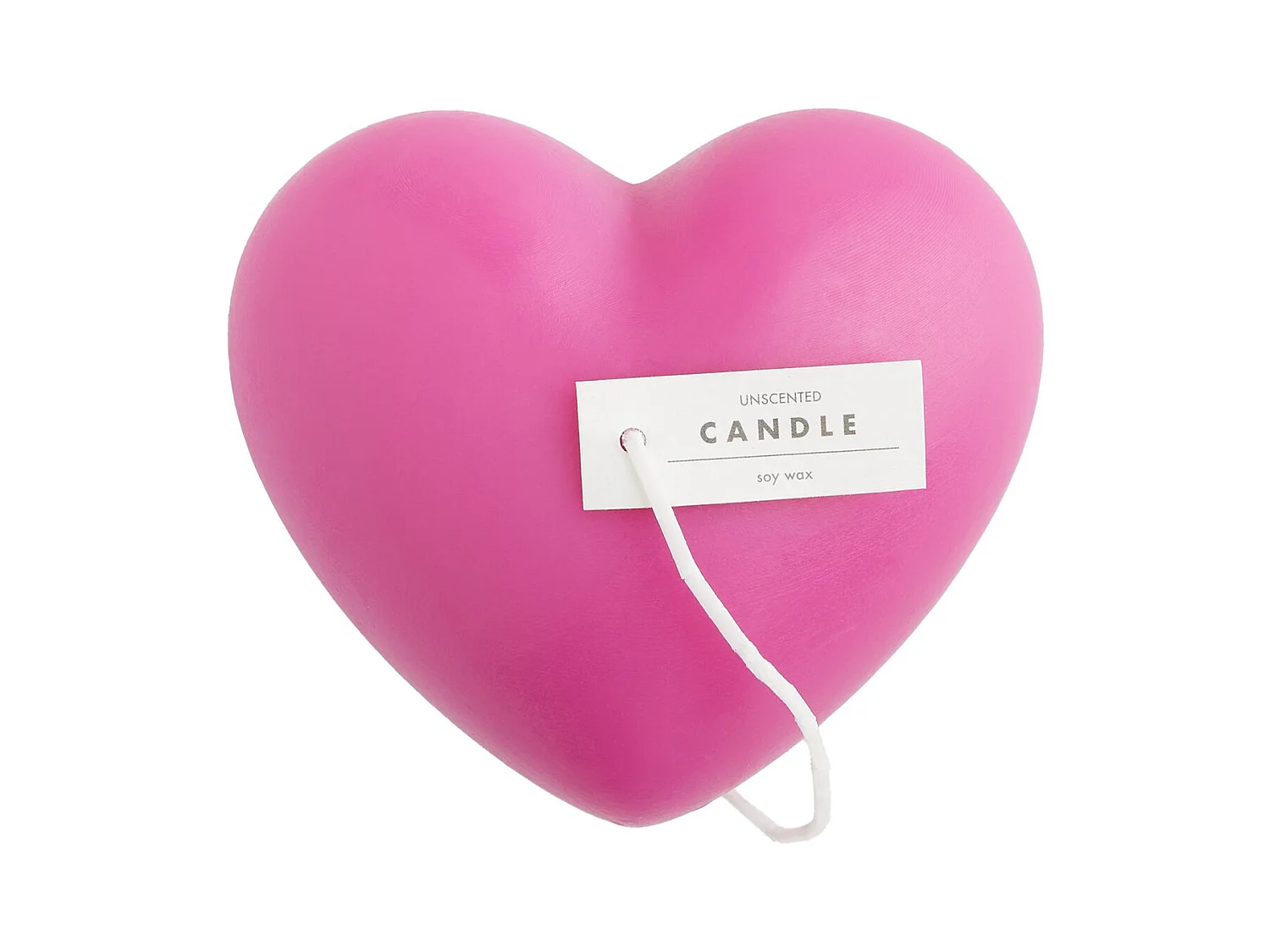 Kerze Corazone Mittelviolett 4.5 x 10 x 9.5