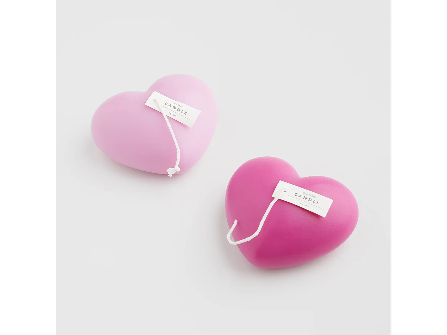 Kerze Corazone Mittelviolett 4.5 x 10 x 9.5