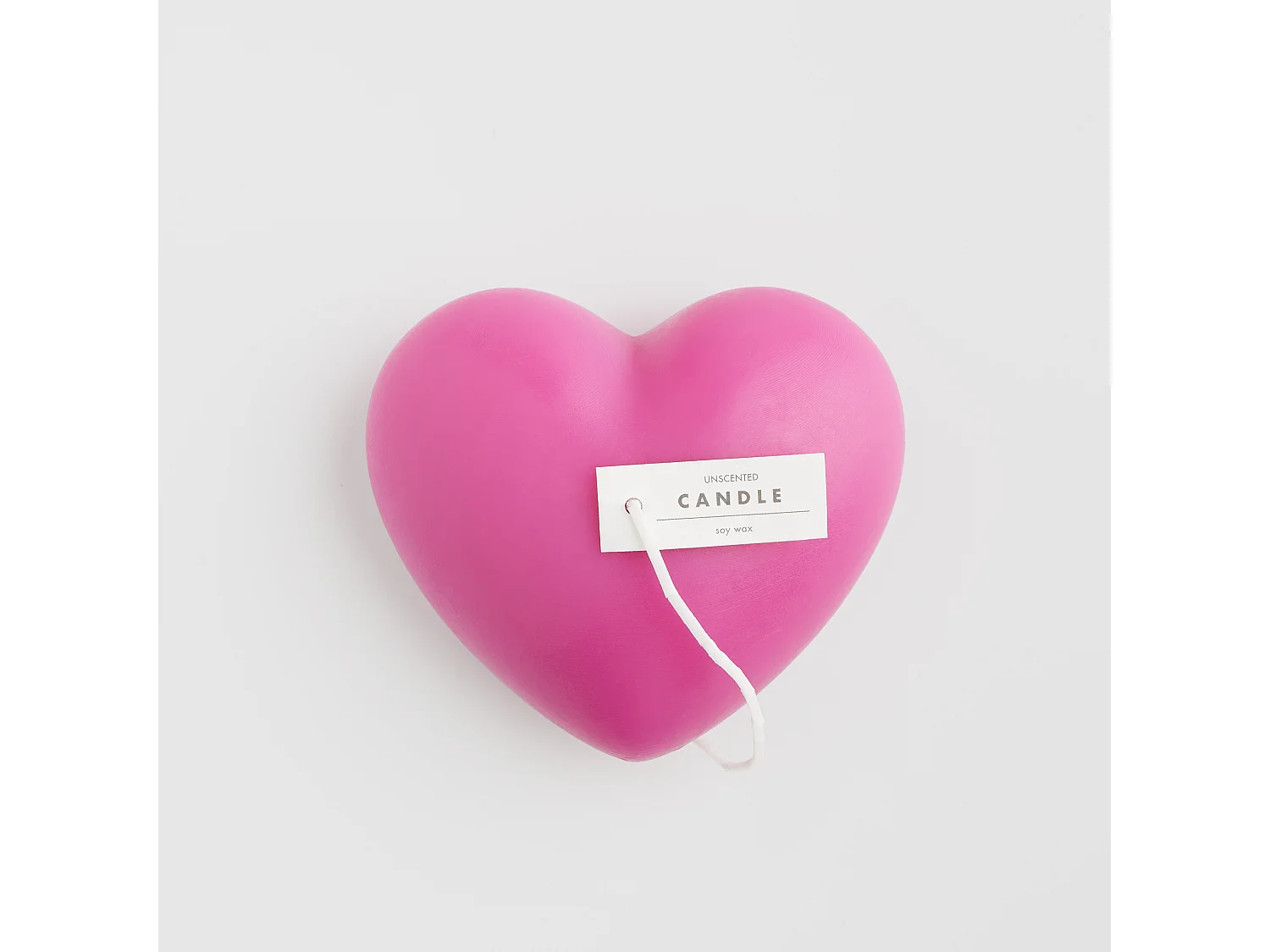 Kerze Corazone Mittelviolett 4.5 x 10 x 9.5