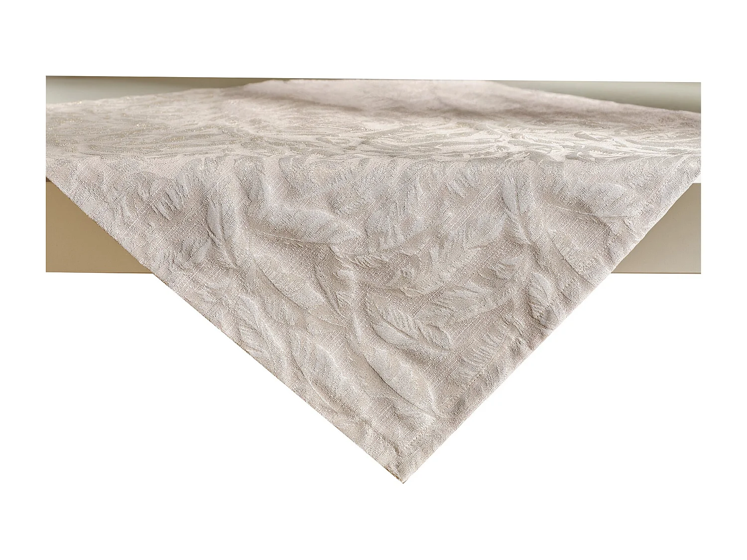 Tischdecke Sparkleaf mittleres Beige 80 x 80