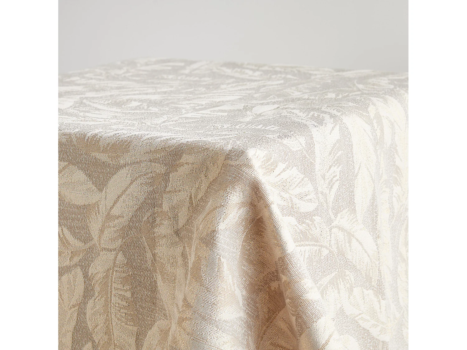 Tischdecke Sparkleaf mittleres Beige 80 x 80