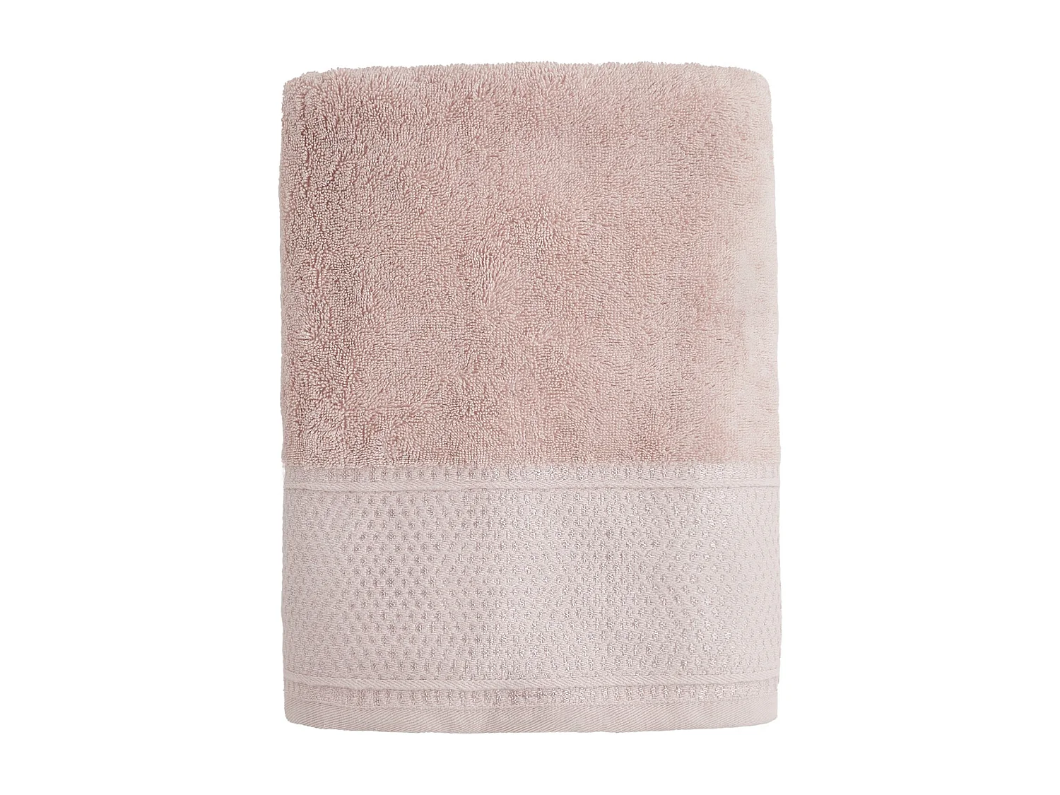 Handtuch aus ägyptischer Baumwolle Destello blassrosa 70 x 130