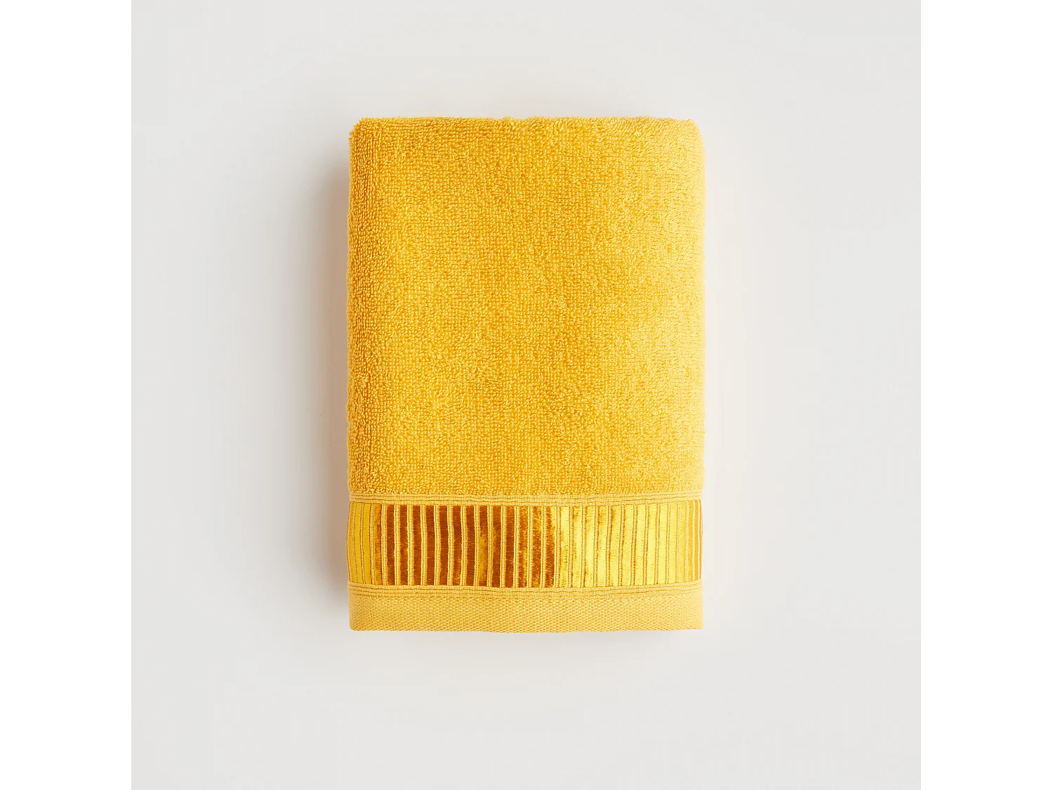 Serviette De Bain Alicanty Jaune Foncé 50x90