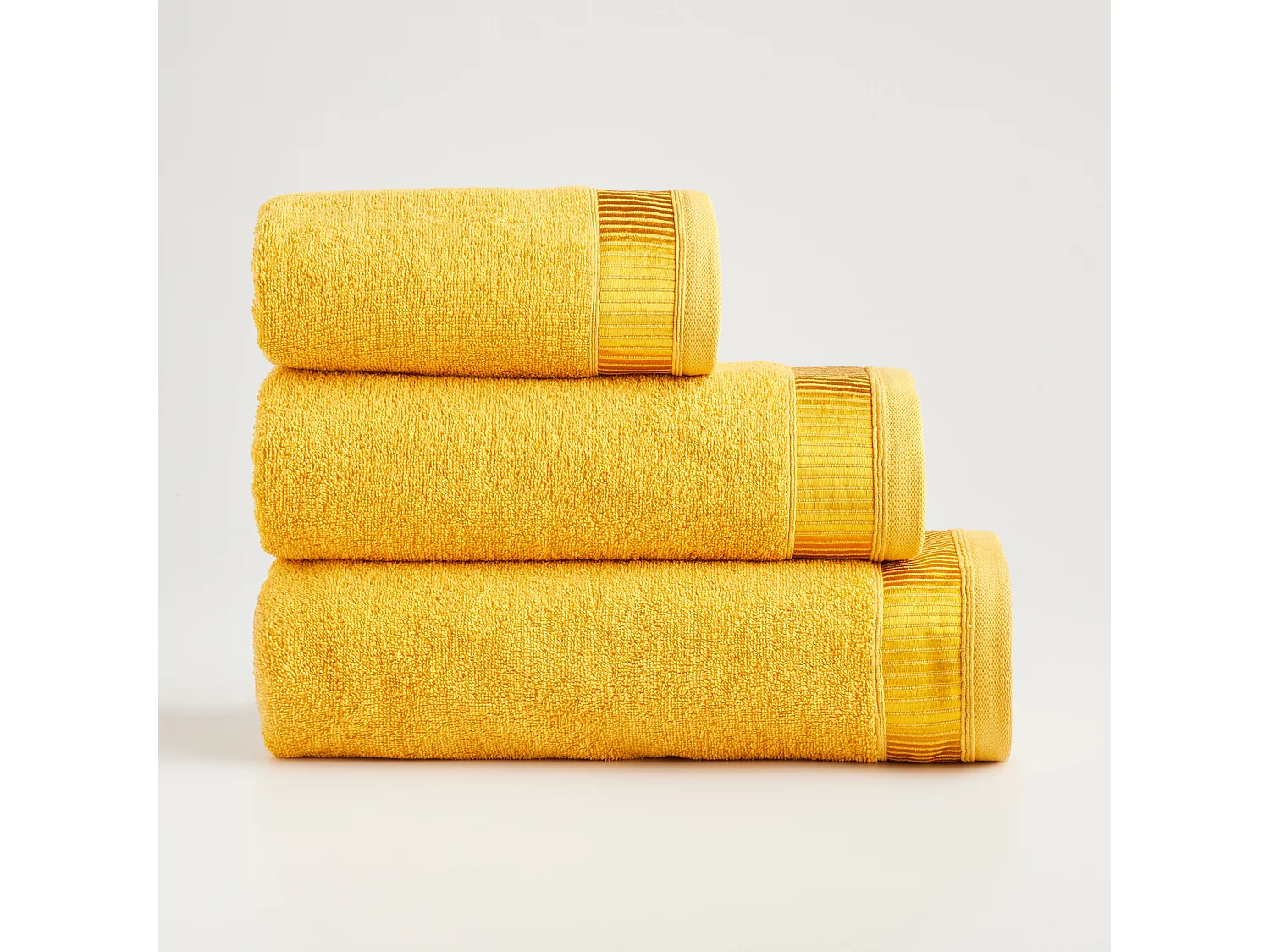 Serviette De Bain Alicanty Jaune Foncé 50x90