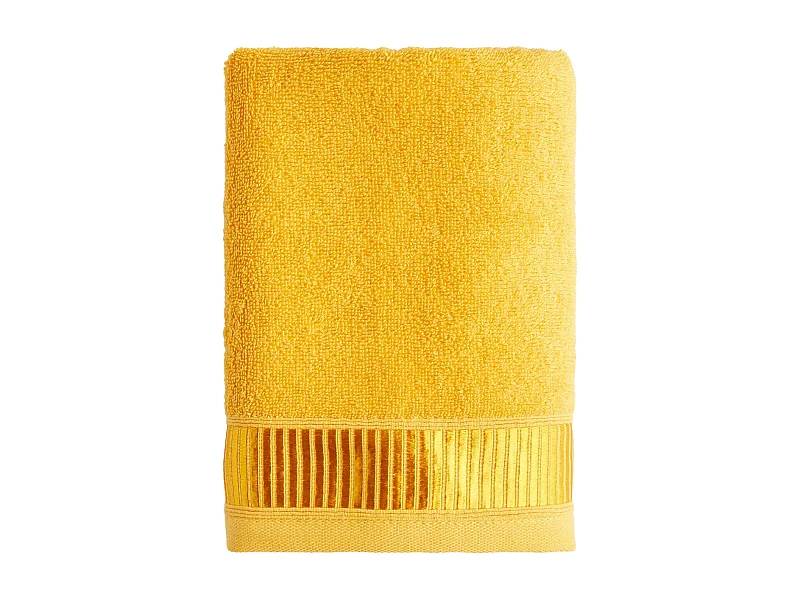 Serviette De Bain Alicanty Jaune Foncé 50x90