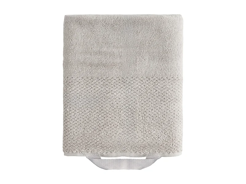 Badetuch Strippo hellgrau 50x90