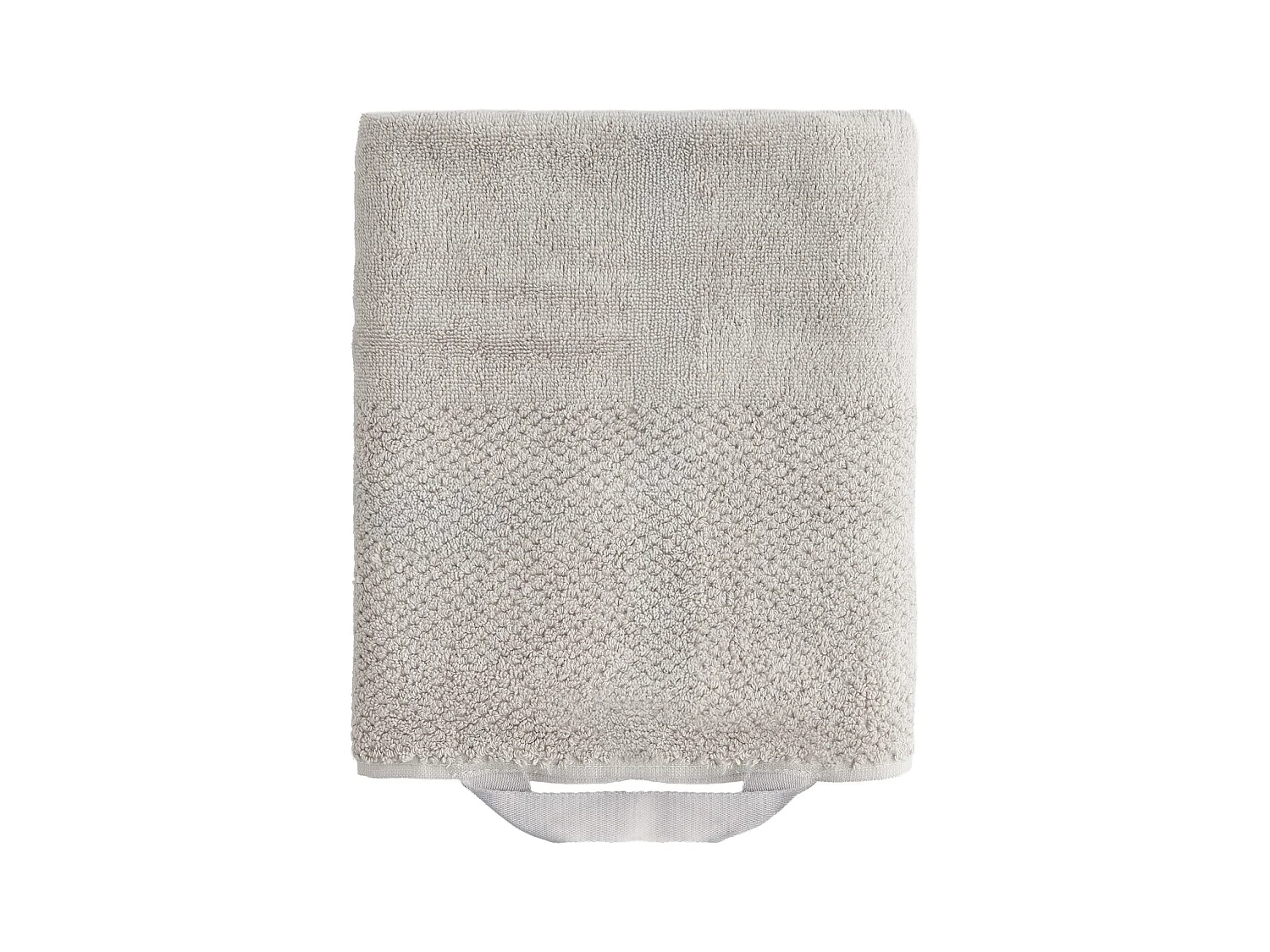 Badetuch Strippo hellgrau 50x90