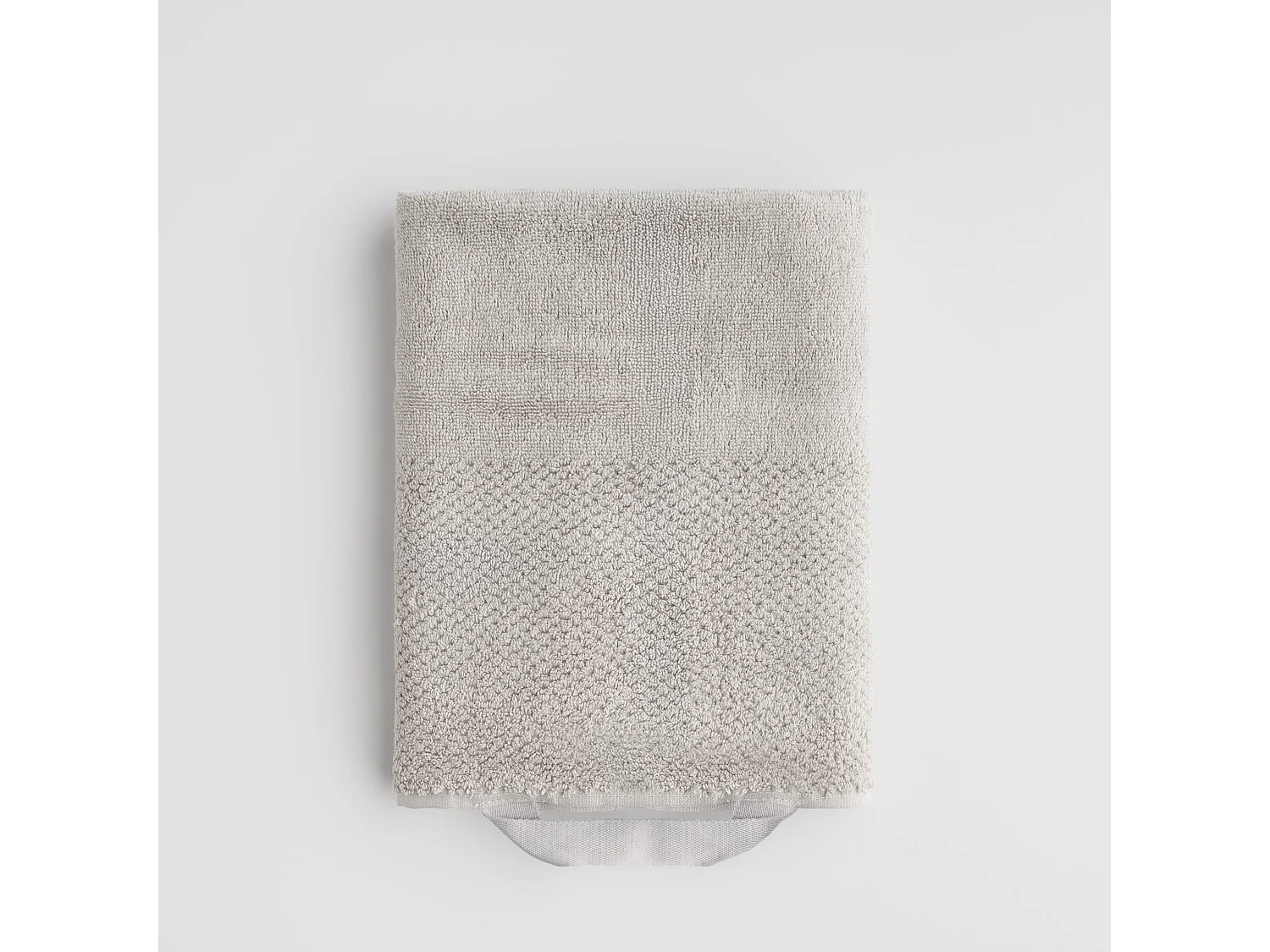 Serviette De Bain Strippo Gris Clair 50 x 90