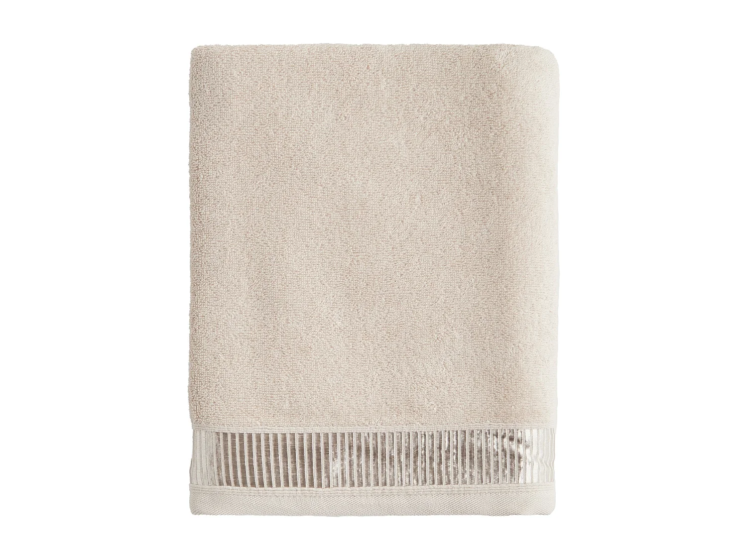 Badetuch Alicanty hellbeige 70 x 130