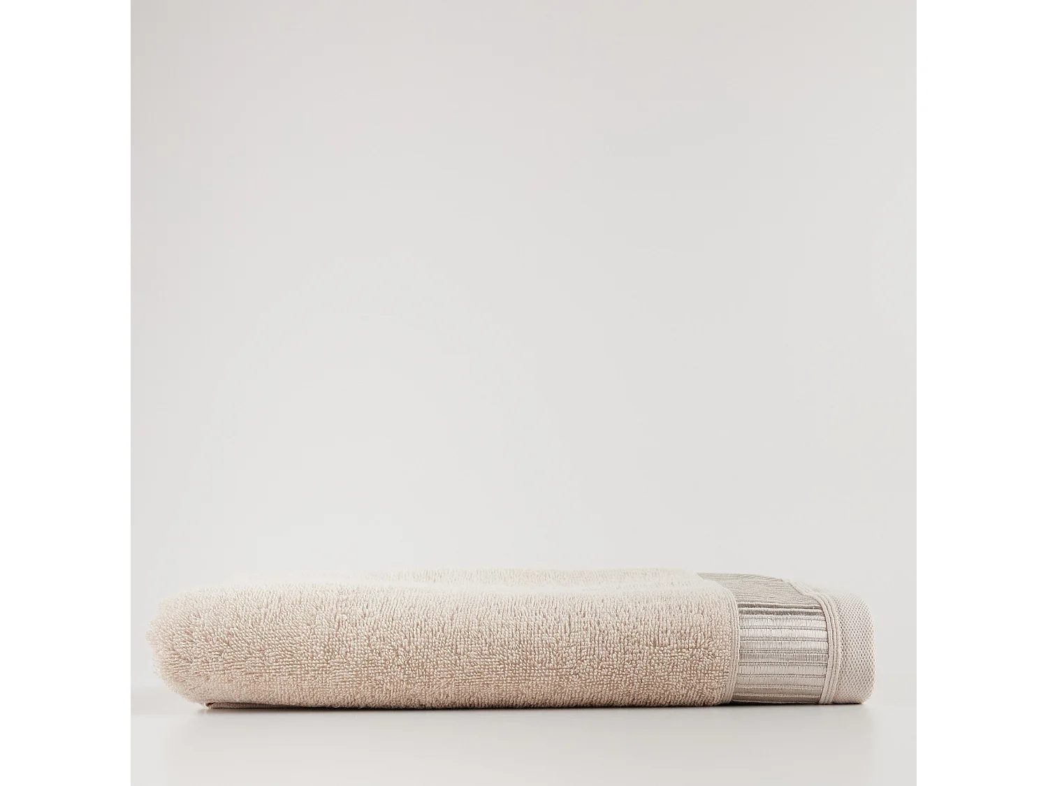 Badetuch Alicanty hellbeige 70 x 130