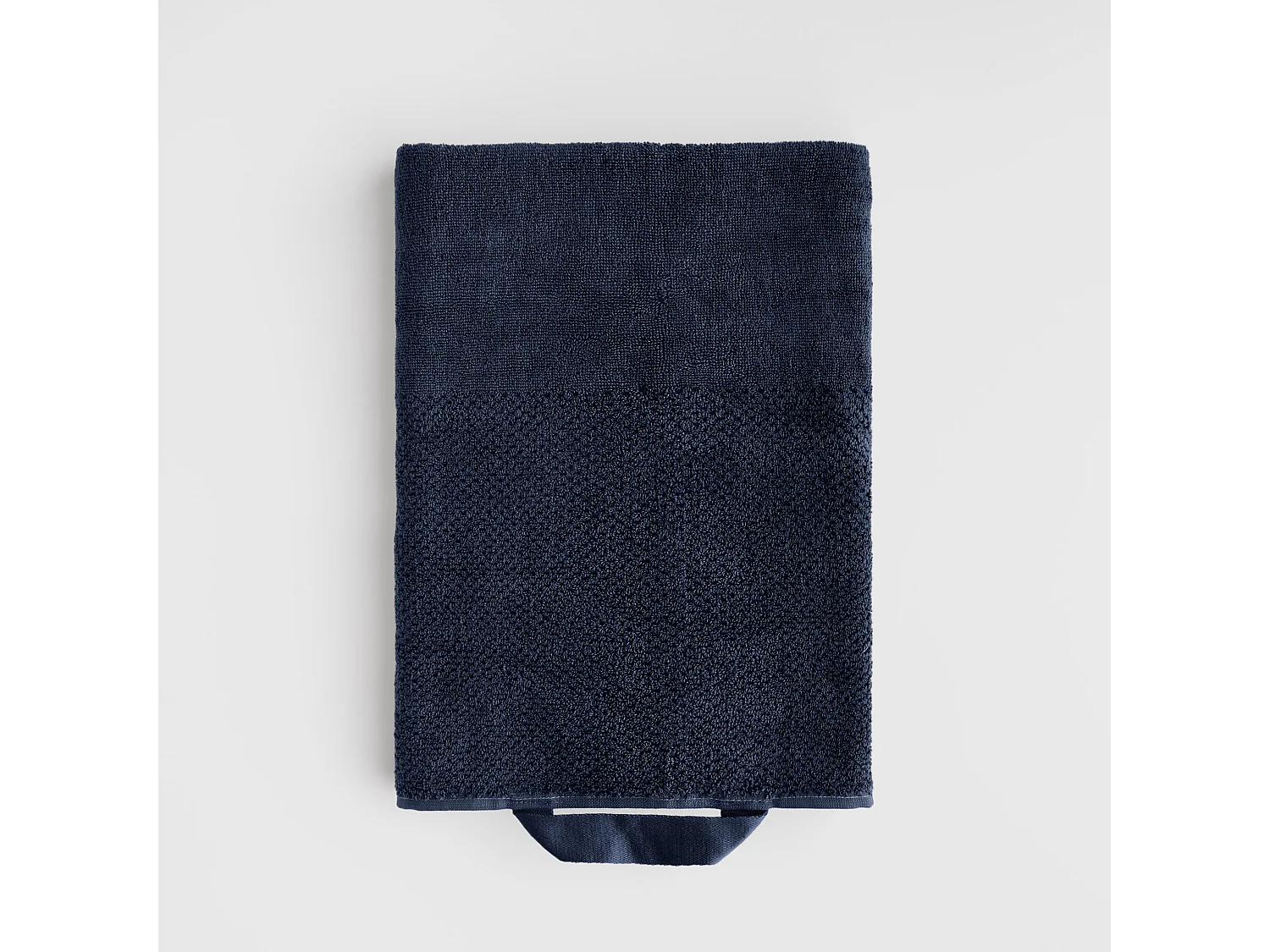 Serviette De Bain Strippo Bleu Foncé 70 x 130