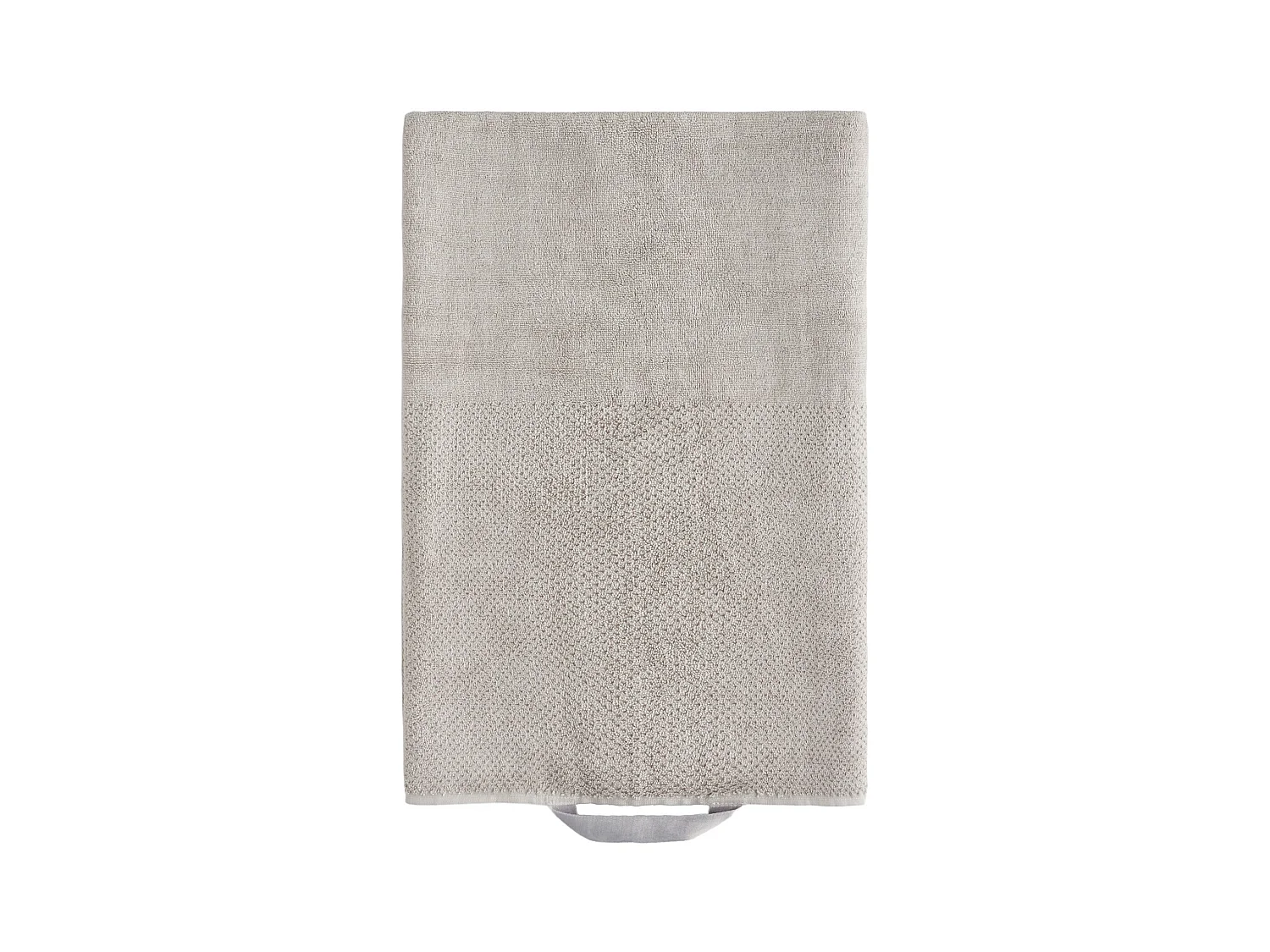 Badetuch Strippo Hellgrau 100x140 cm