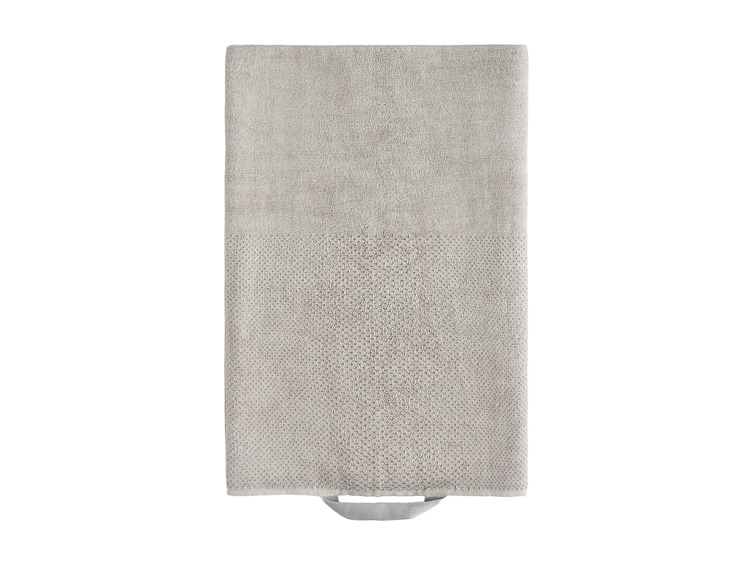 Badetuch Strippo Hellgrau 100x140 cm