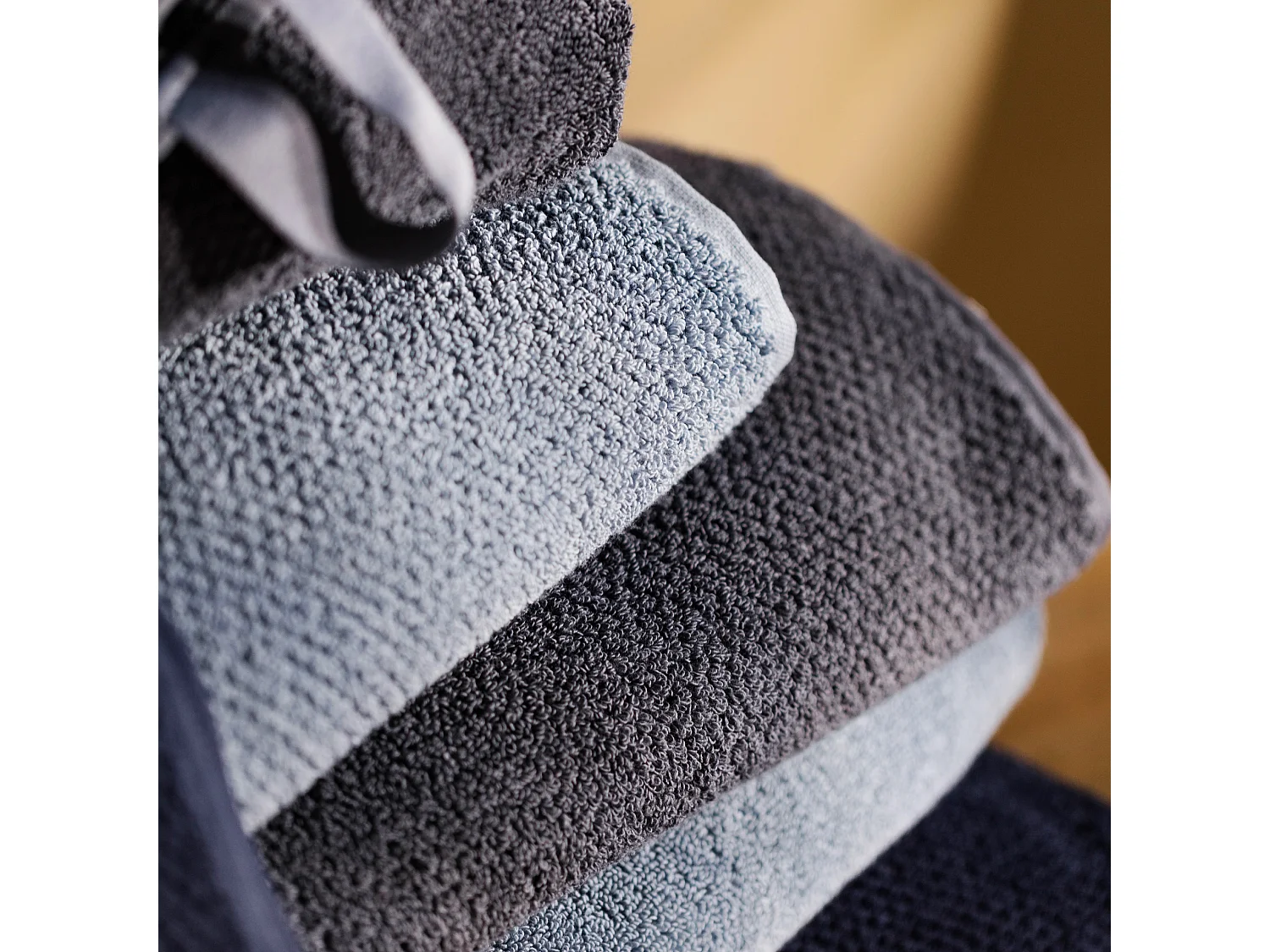 Badetuch Strippo Hellblau 100x140