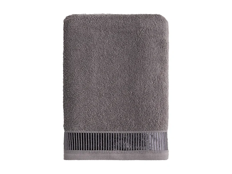 Badetuch Alicanty 70x130 cm Dunkelgrau