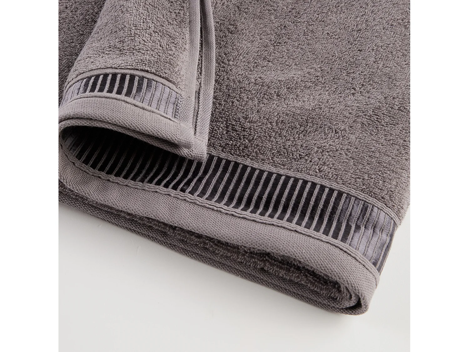 Badetuch Alicanty 70x130 cm Dunkelgrau