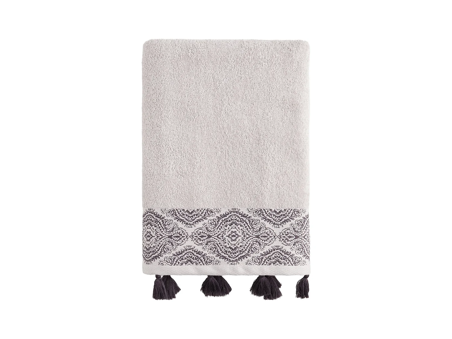 Serviette De Bain Beska Gris Clair 70 x 130