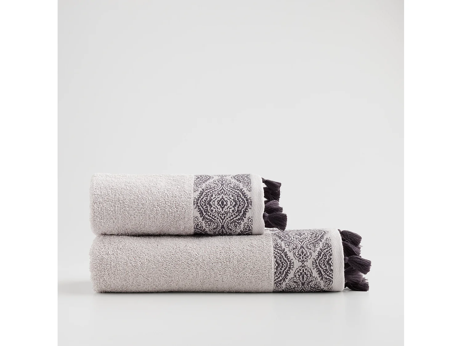 Badetuch Beska hellgrau 70 x 130