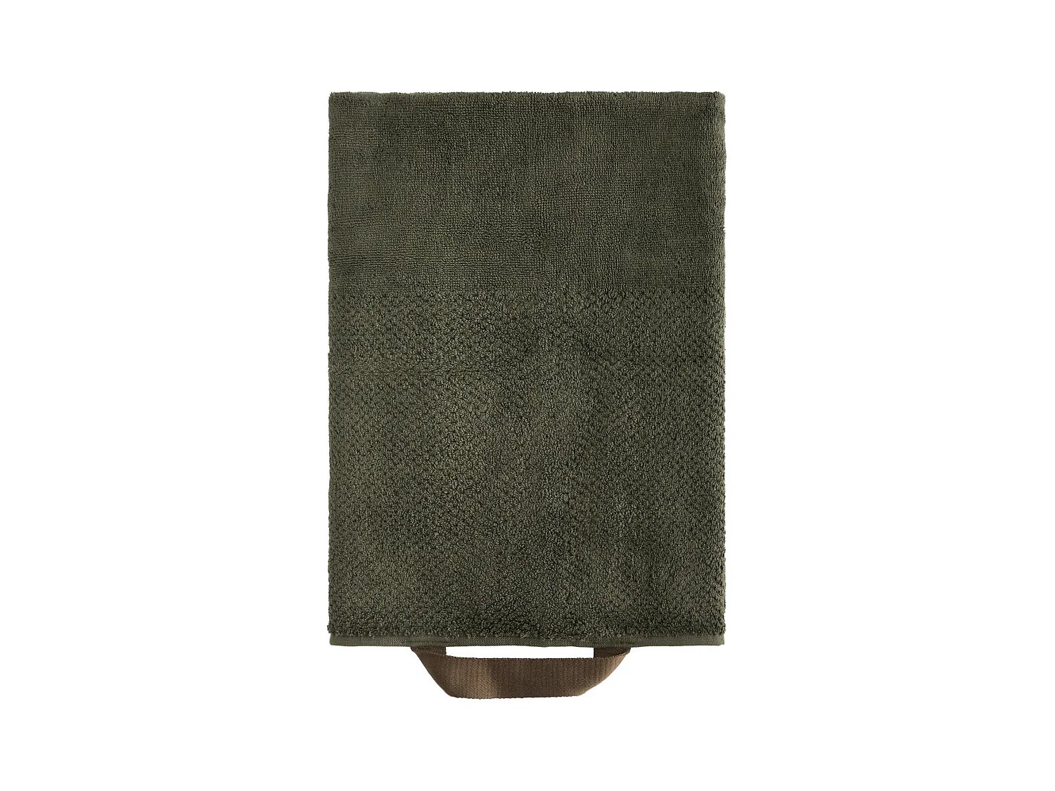 Badetuch Strippo Dunkelgrün 70x130