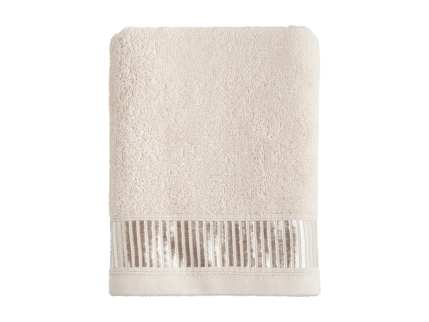 Badetuch Alicanty Hellbeige 50x90