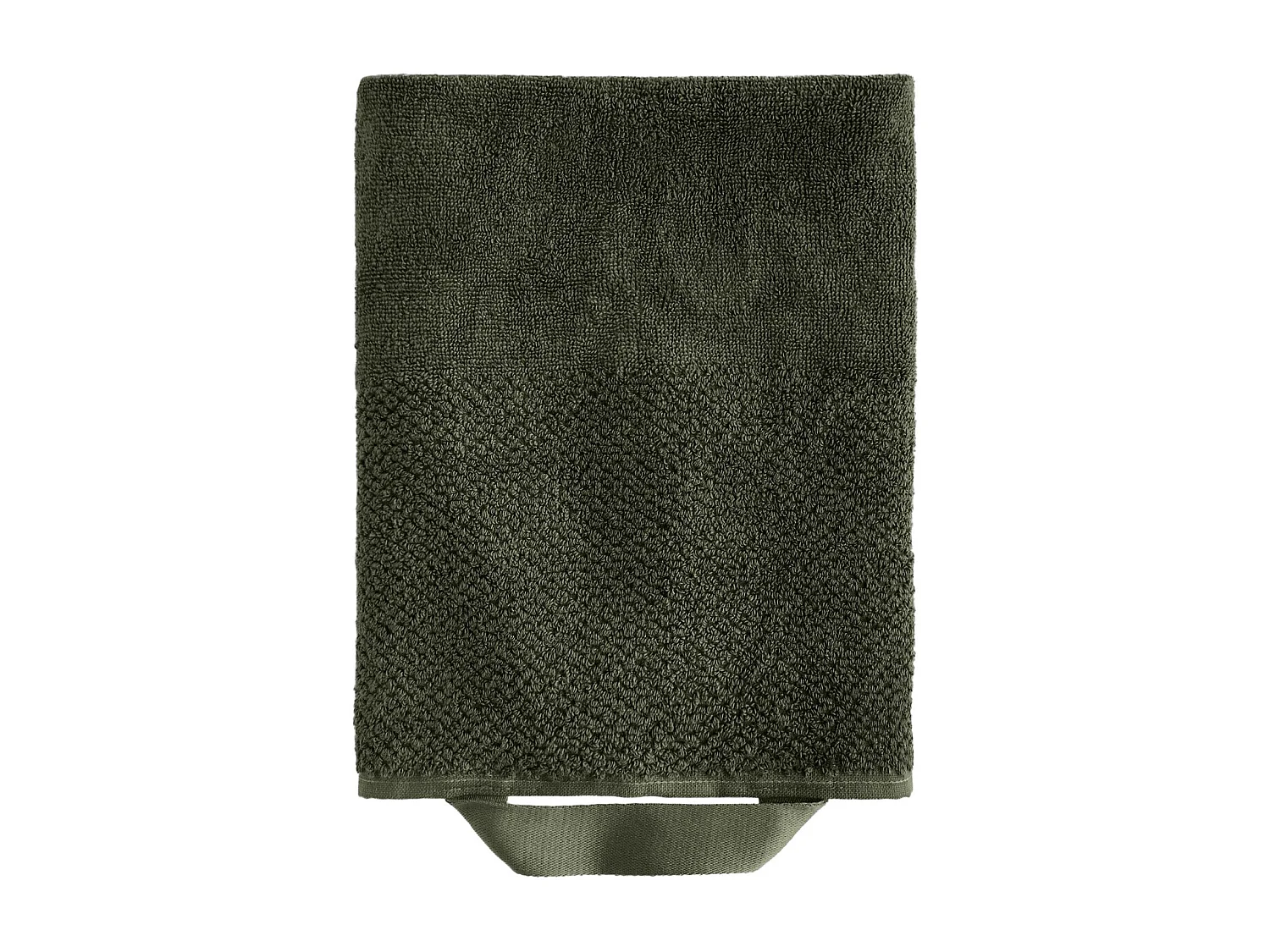 Badetuch Strippo Dunkelgrün 50 x 90