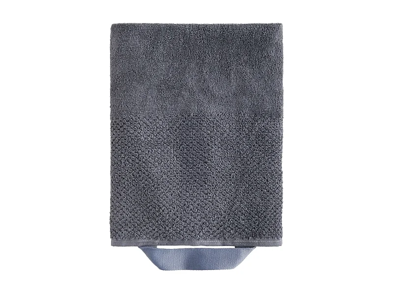 Badetuch Strippo Mittelblau 50x90cm