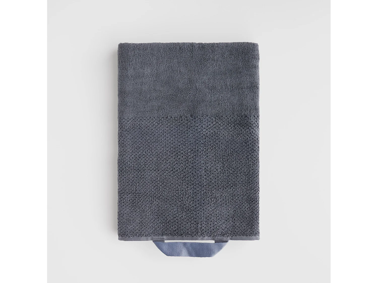 Badetuch Strippo Mittelblau 50x90cm