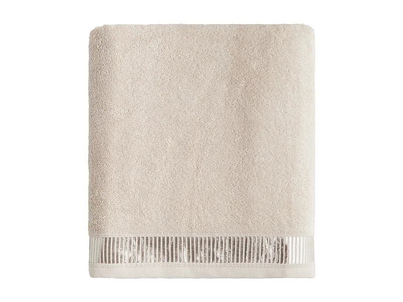 Badetuch Alicanty hellbeige 100 x 150