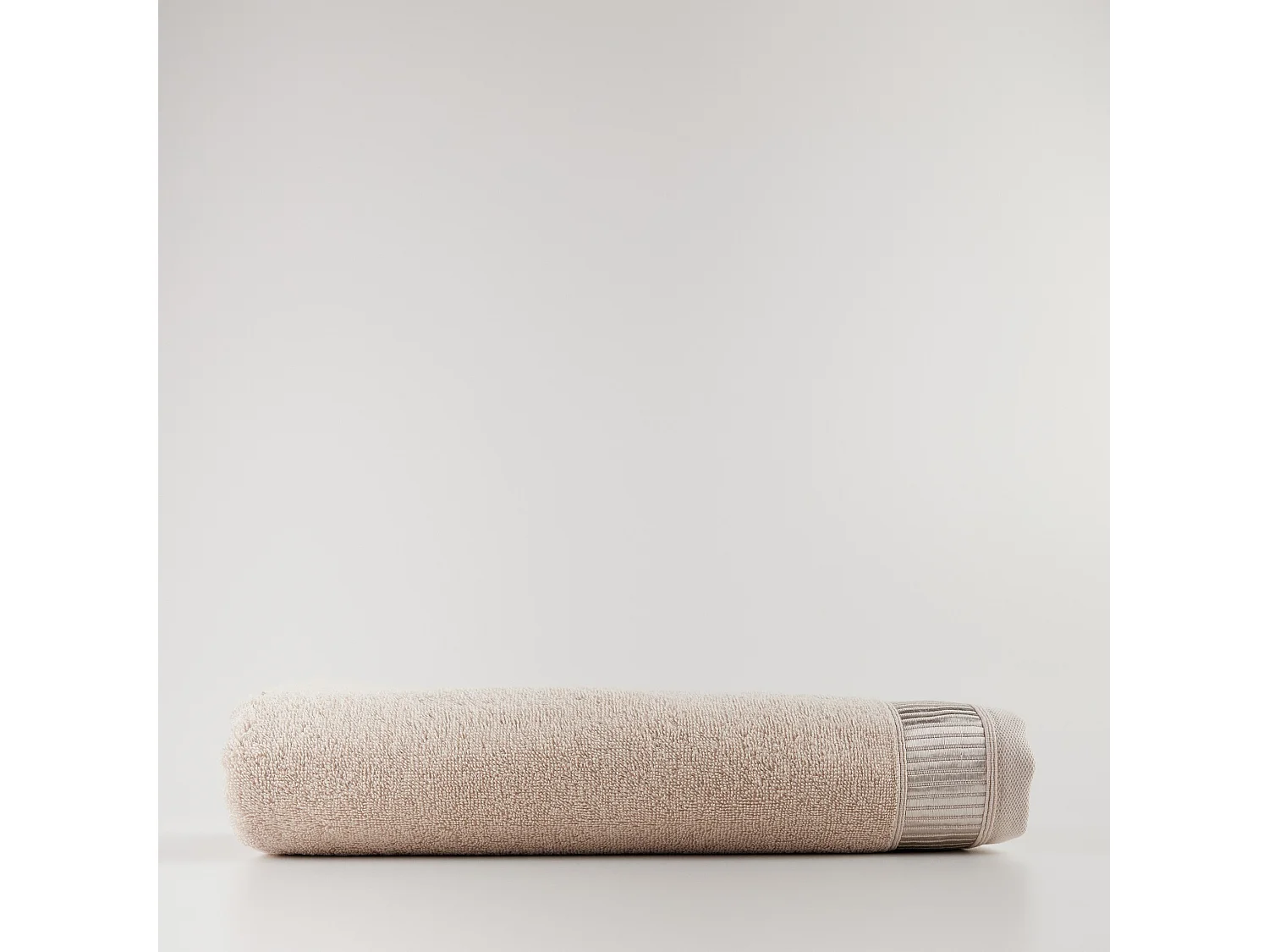 Badetuch Alicanty hellbeige 100 x 150